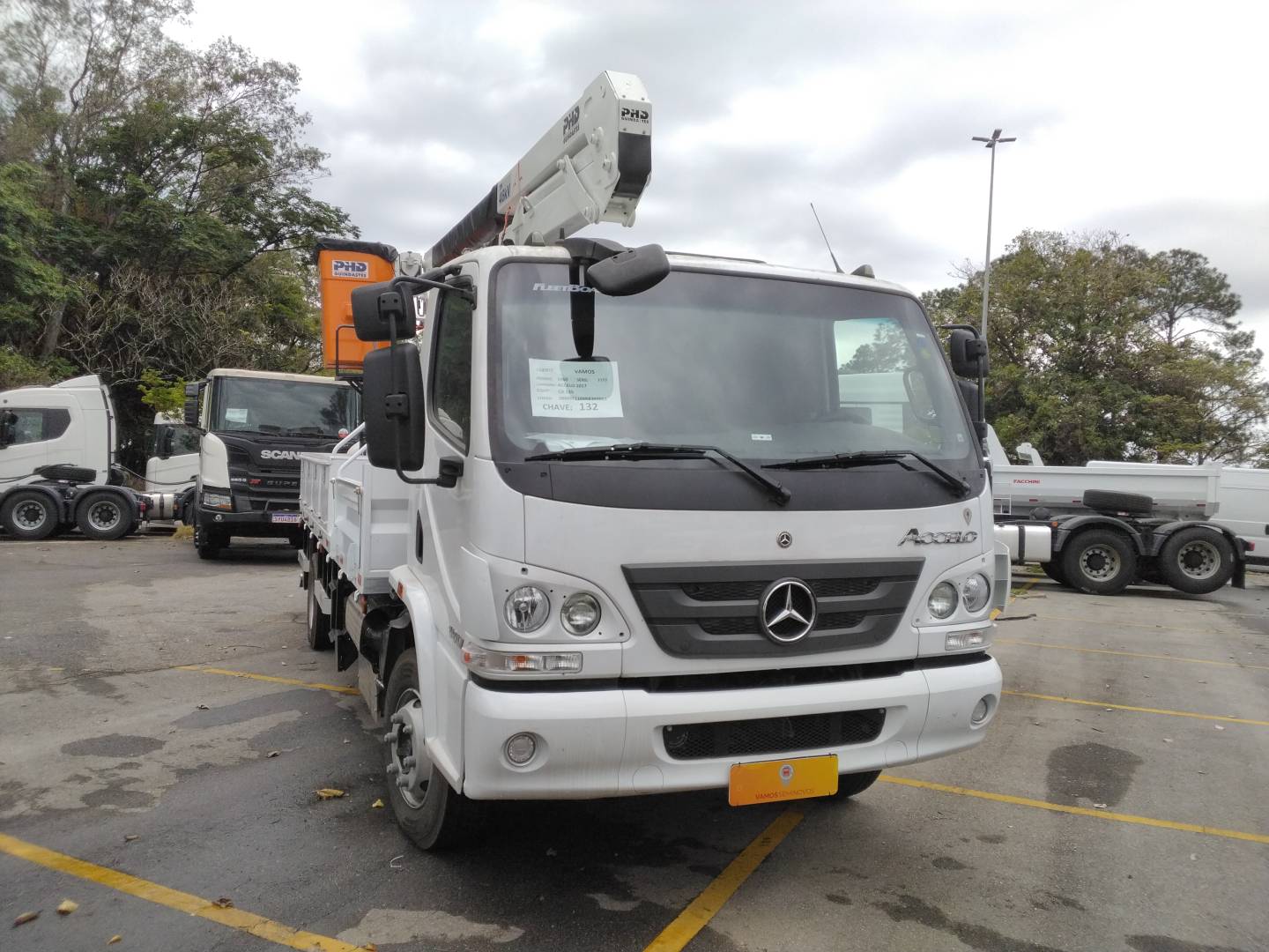 MERCEDES-BENZ/ACCELO 1017 CABINE ESTENDIDA