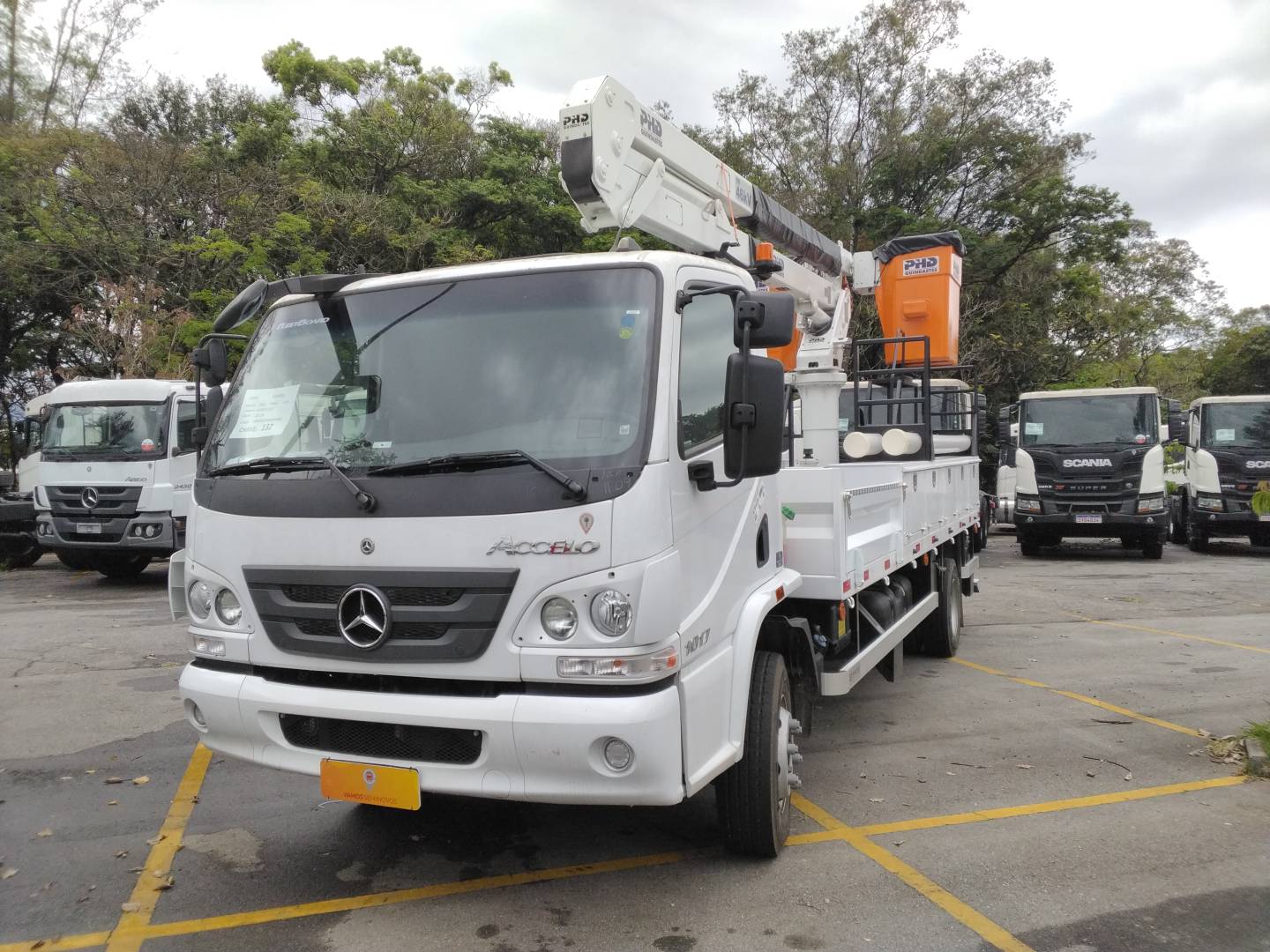 MERCEDES-BENZ/ACCELO 1017 CABINE ESTENDIDA