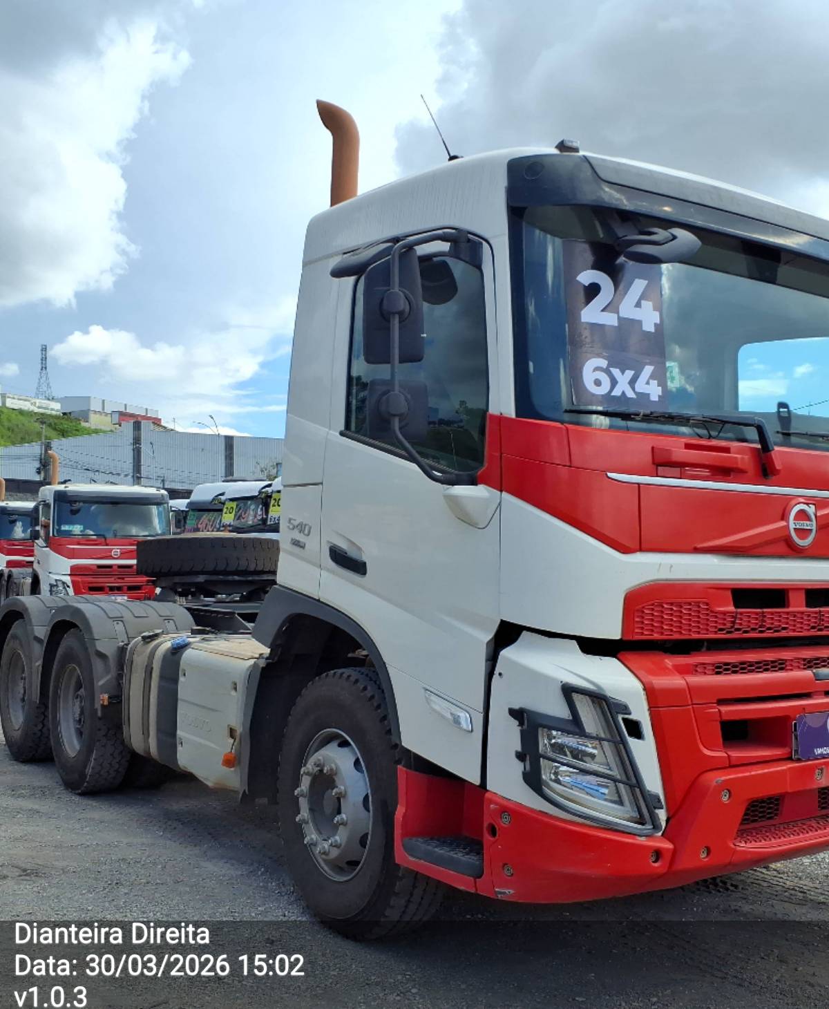 VOLVO/FM 540 6X4T
