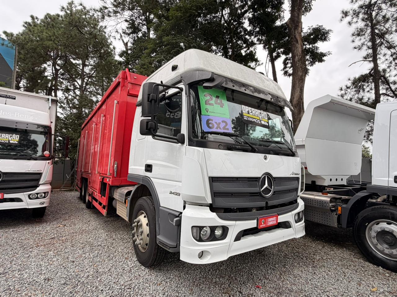 MERCEDES-BENZ/ATEGO 2433 CABINE ESTENDIDA
