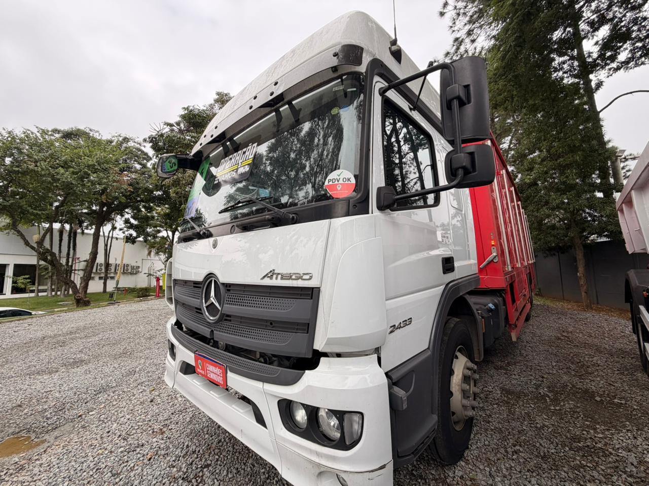 MERCEDES-BENZ/ATEGO 2433 CABINE ESTENDIDA