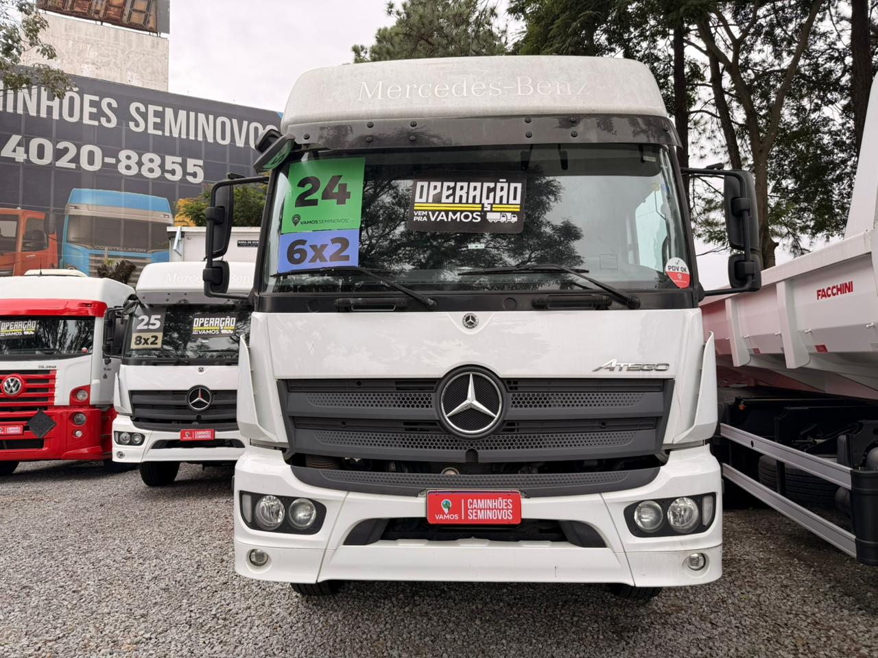 MERCEDES-BENZ/ATEGO 2433 CABINE ESTENDIDA